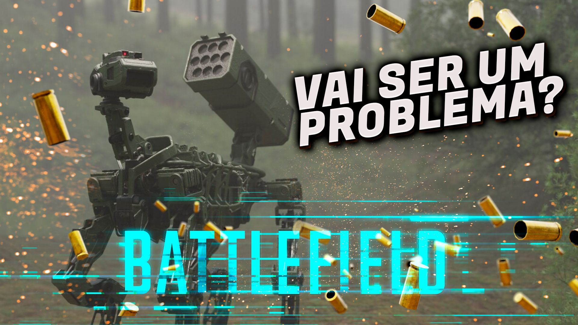 Battlefield 2021: QUAL VAI SER A FUNÇÃO DO CÃO ROBÔ?