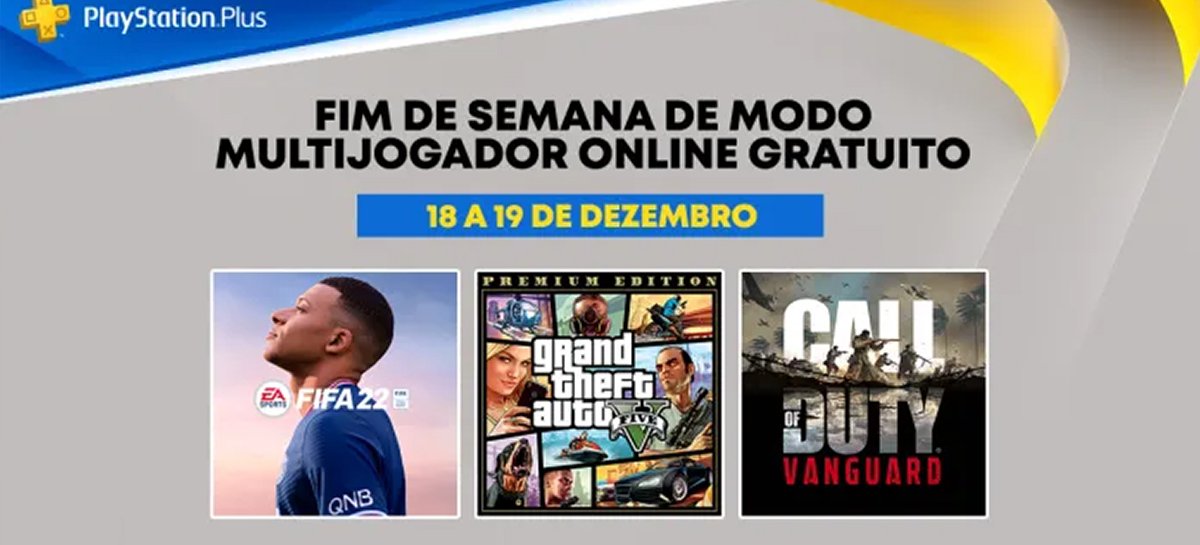 Presente de Natal: você poderá jogar online sem uma assinatura da PS Plus no próximo fim de semana