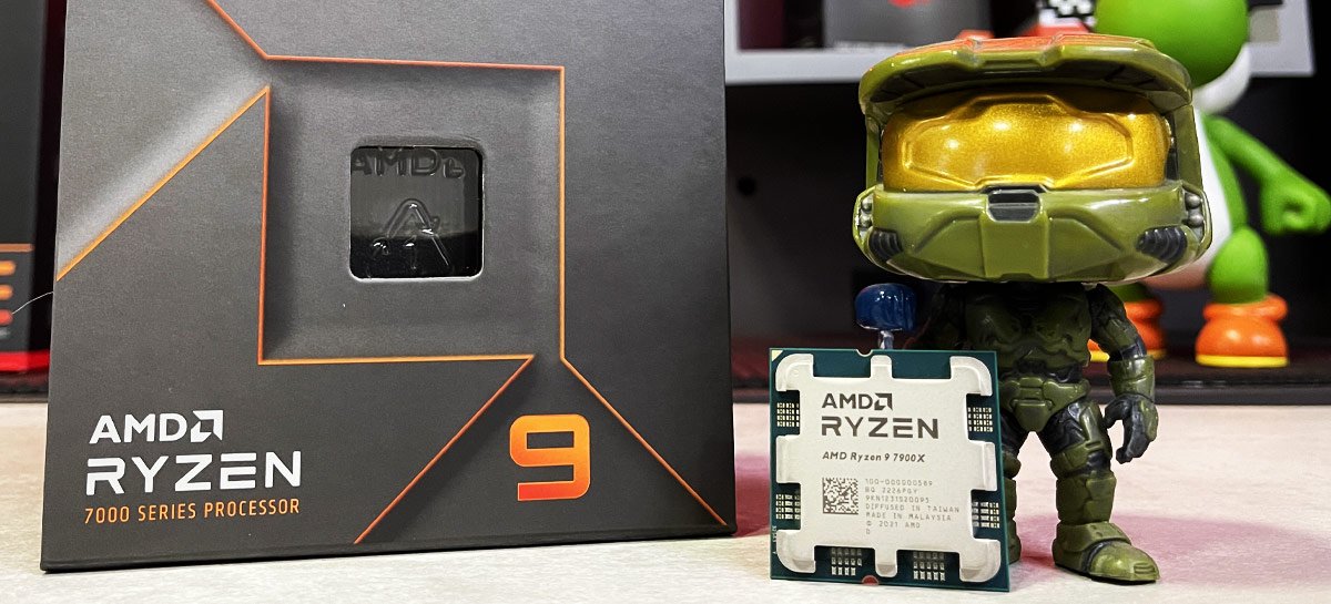 REVIEW | AMD Ryzen 9 7900X – 12 núcleos Zen4 voam em games e aplicações profissionais