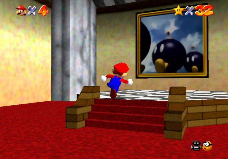 Super Mario 64 – Todas as Estrelas do Bob-omb Battlefield